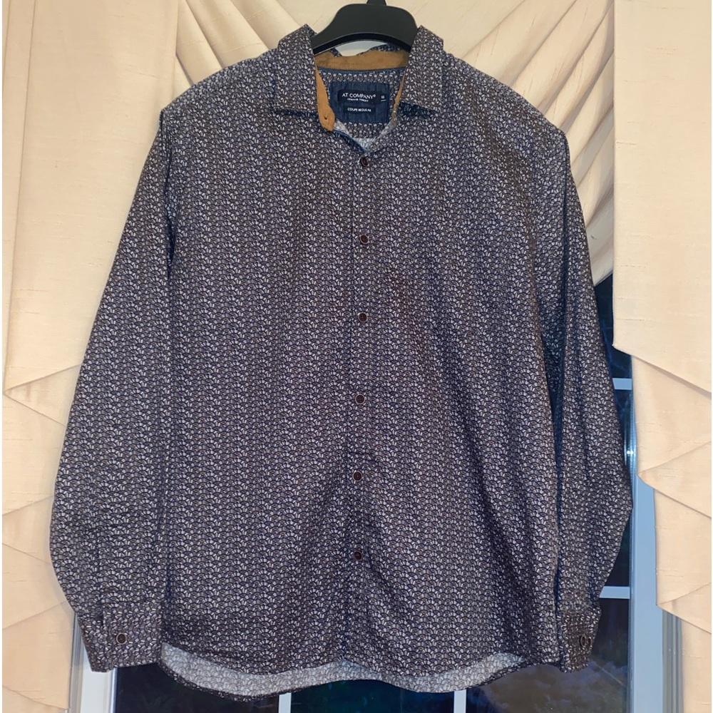 Armand Thiery Men's Button Up Shirt, size XL